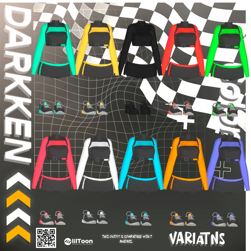 👟 🏙️ Urban Flame 🔥| Compatible with 7 avatars