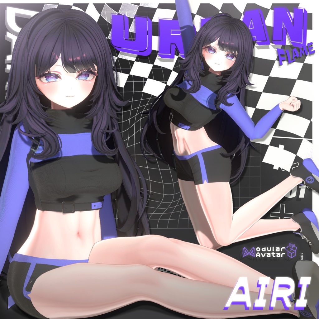 👟 🏙️ Urban Flame 🔥| Compatible with 7 avatars