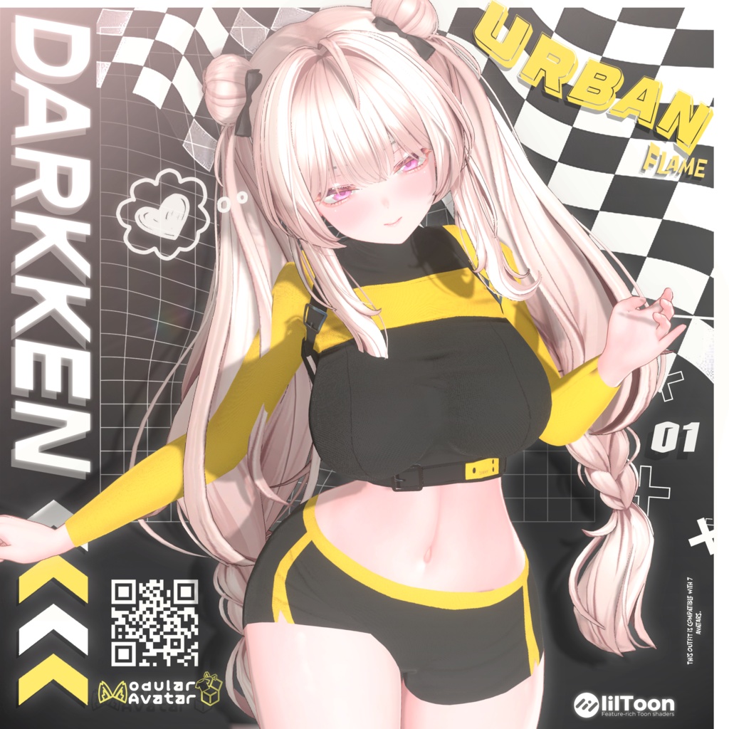 👟 🏙️ Urban Flame 🔥| Compatible with 7 avatars