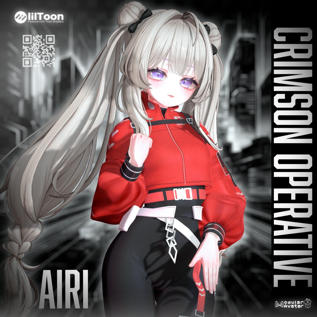 ✨Crimson Operative | 🖤 戦術スーツ✨