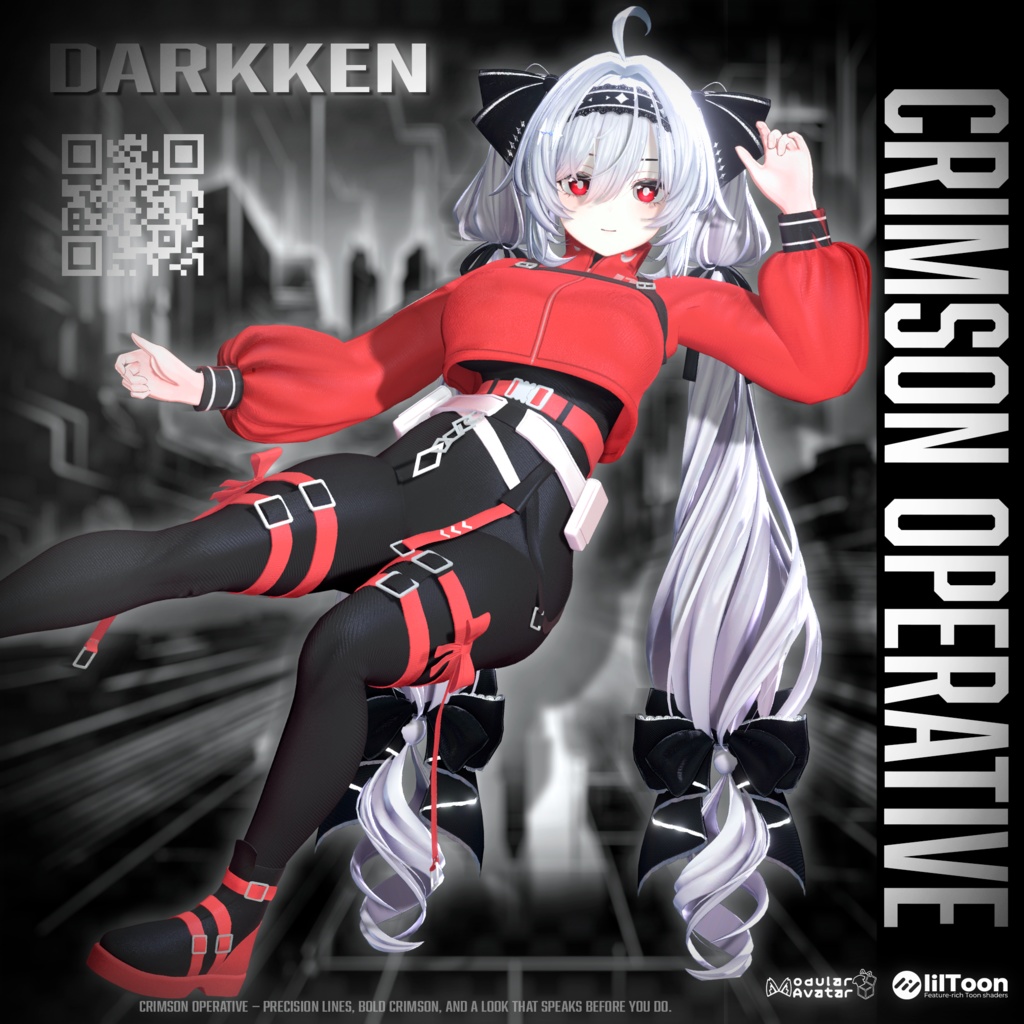 ✨Crimson Operative | 🖤 戦術スーツ✨