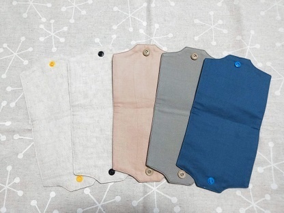 マスク仮置きケース~渋めシリーズ