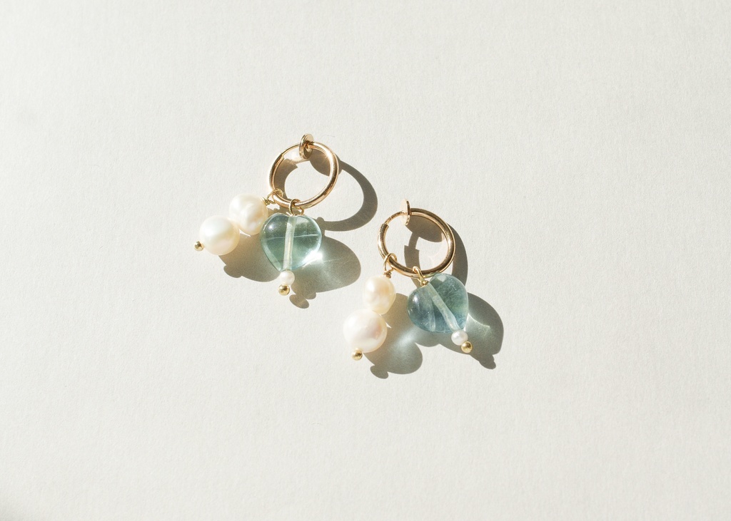 GS2 heart earrings <ちいさいハート>
