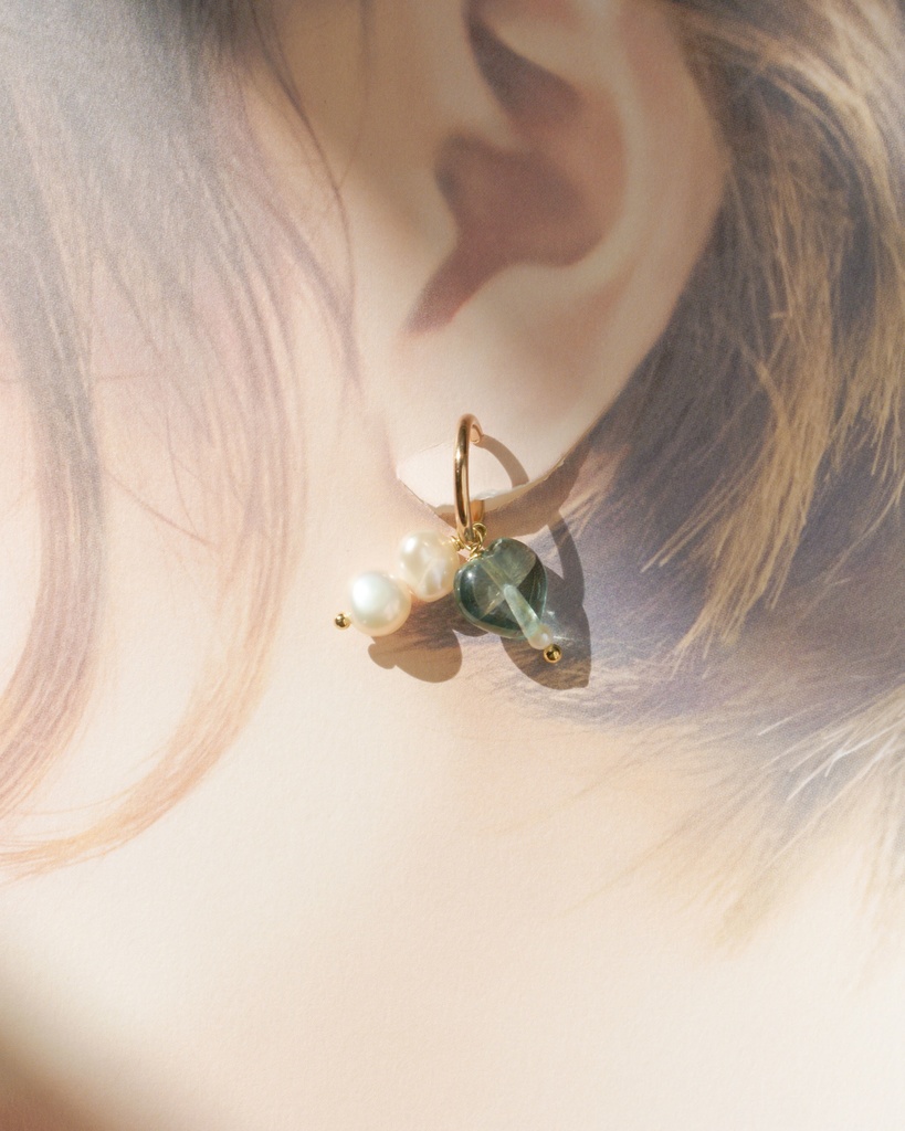 GS2 heart earrings <ちいさいハート>