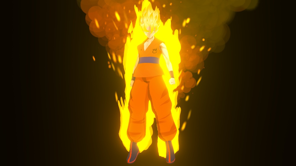 VRoid SSJ Hair Pack Dragonball Z - Super (UPDATED)