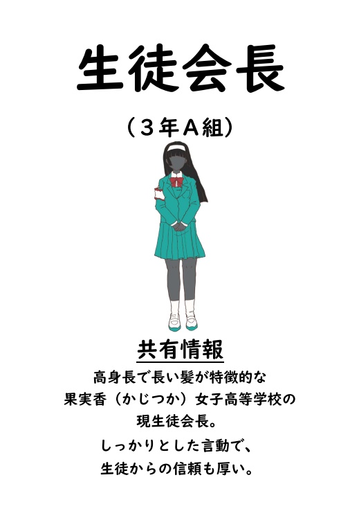 マーダーミステリー「果実の香り」個別販売版 オンライン用