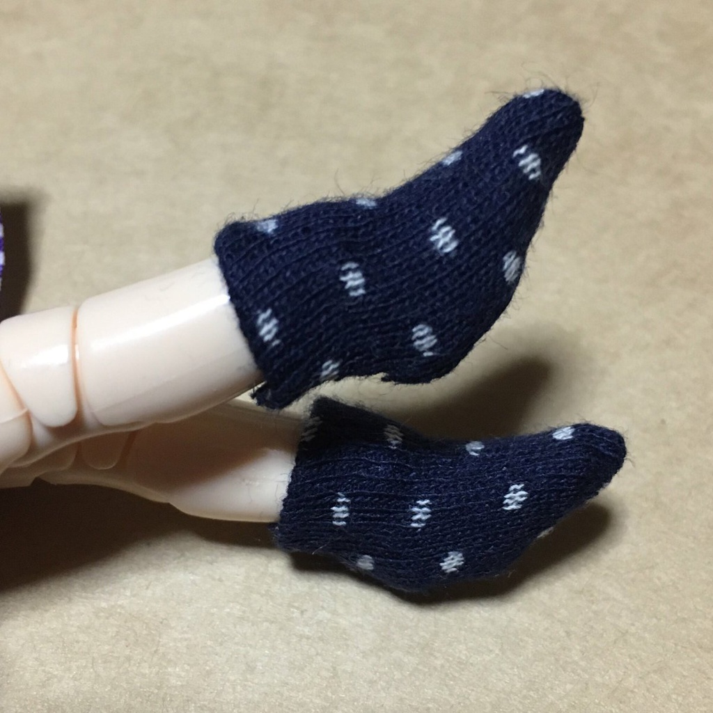 オビツ11用シンプル靴下