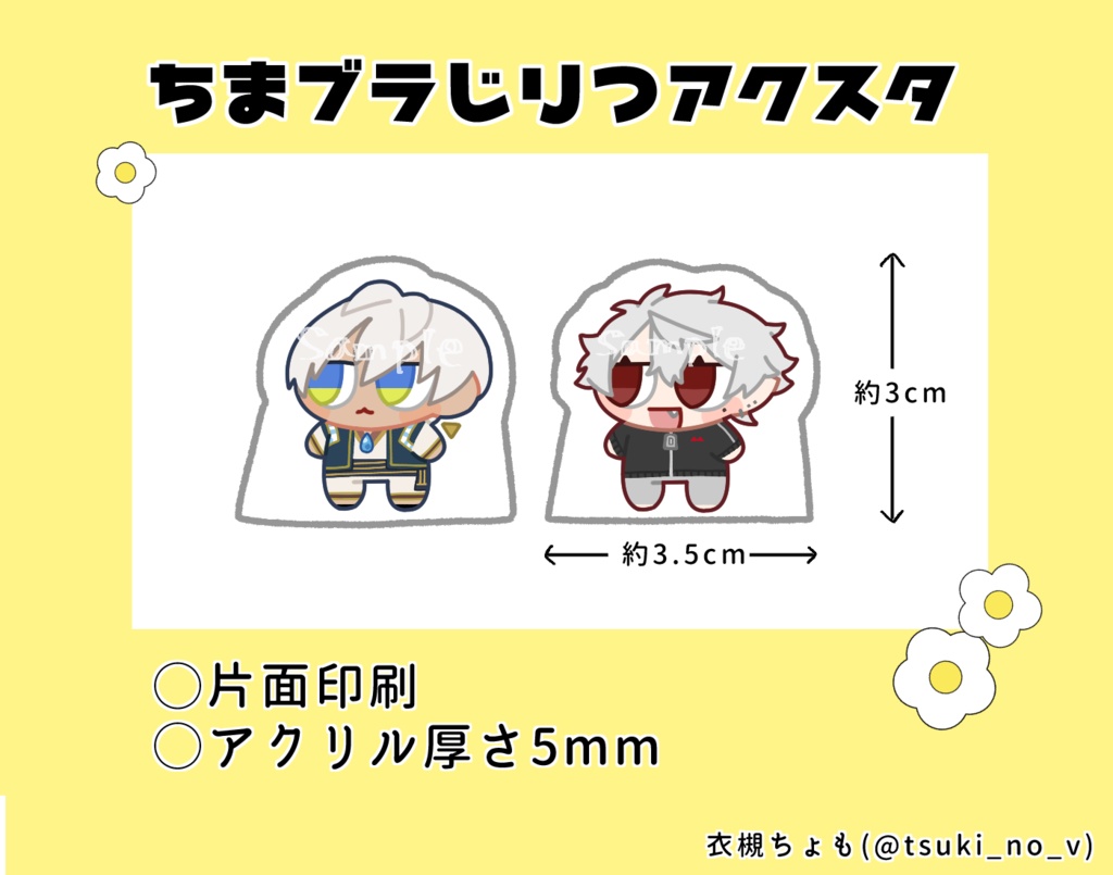 【非公式】ちまブラじりつアクスタ