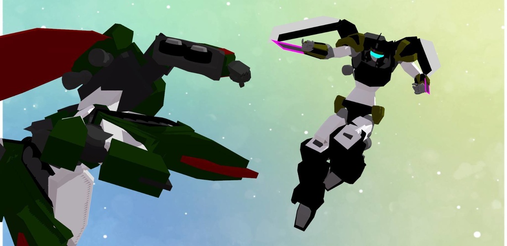 オリジナルキャラクター インテーク・ホールド (VRM+おまけ)