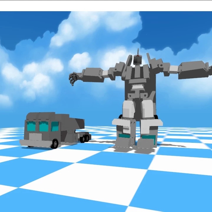 トラック騎士詰め合わせ「無料」(3Dプリント用のSTL、改造用のFBX、アバター用のVRM)