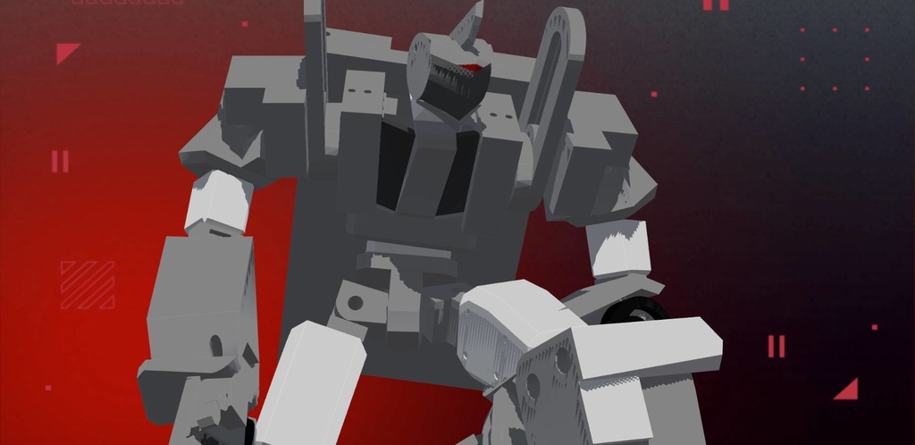 トラック騎士詰め合わせ「無料」(3Dプリント用のSTL、改造用のFBX、アバター用のVRM)