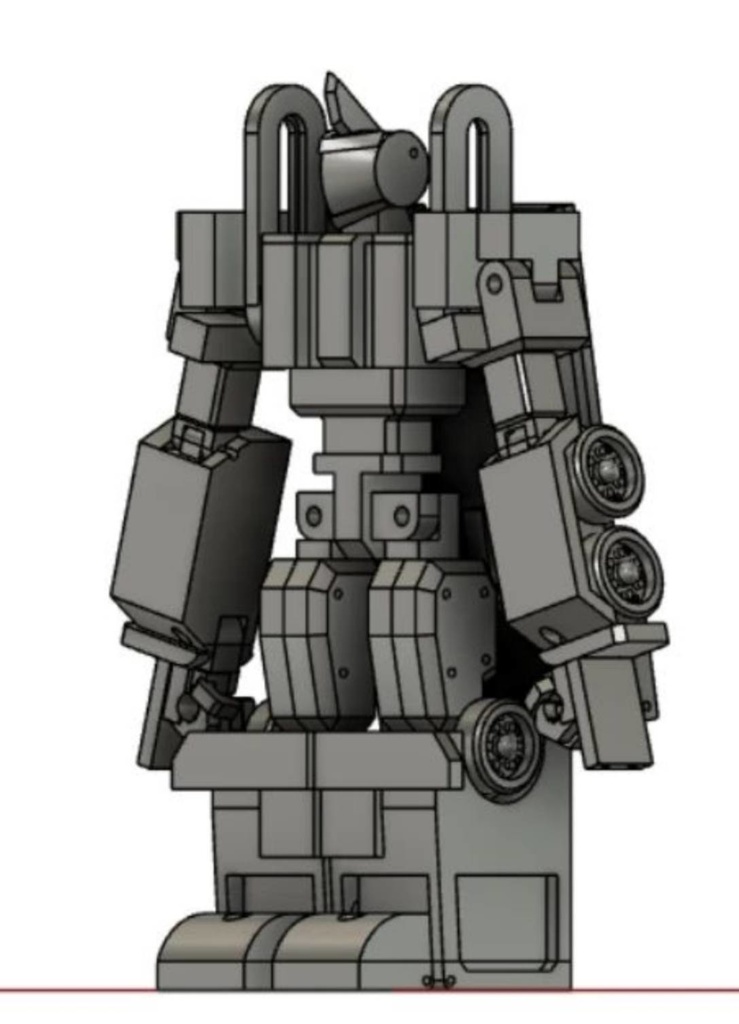 トラック騎士詰め合わせ「無料」(3Dプリント用のSTL、改造用のFBX、アバター用のVRM)