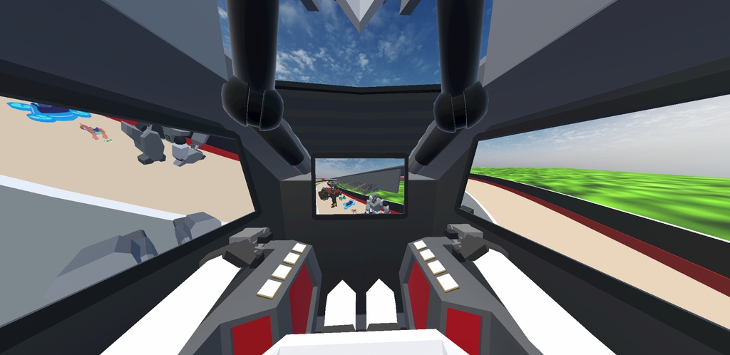 cluster用の乗り物~試作四号機~【free】【unitypackage】