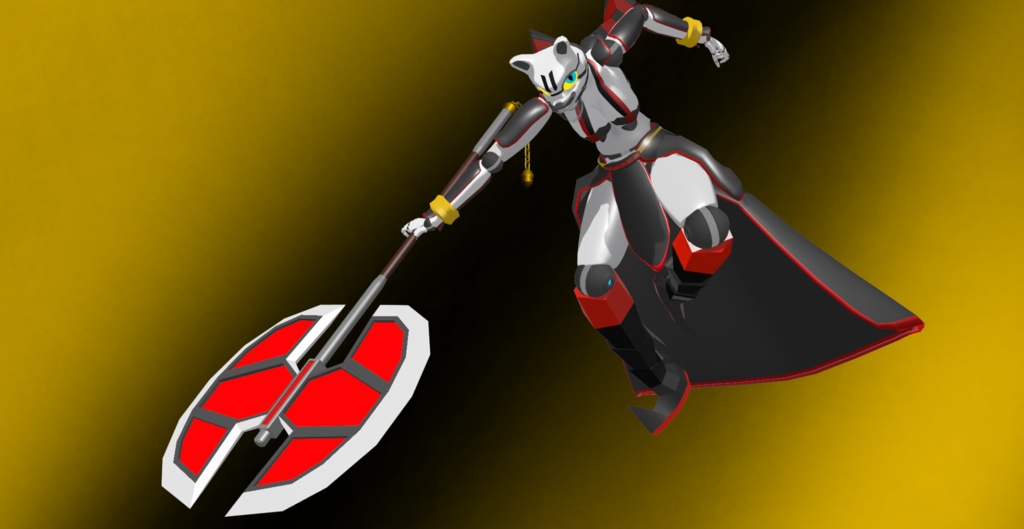 ケモミミロボット「キャットロイド」【VRM】【FBX】 - shionの趣味部屋 - 4/4
