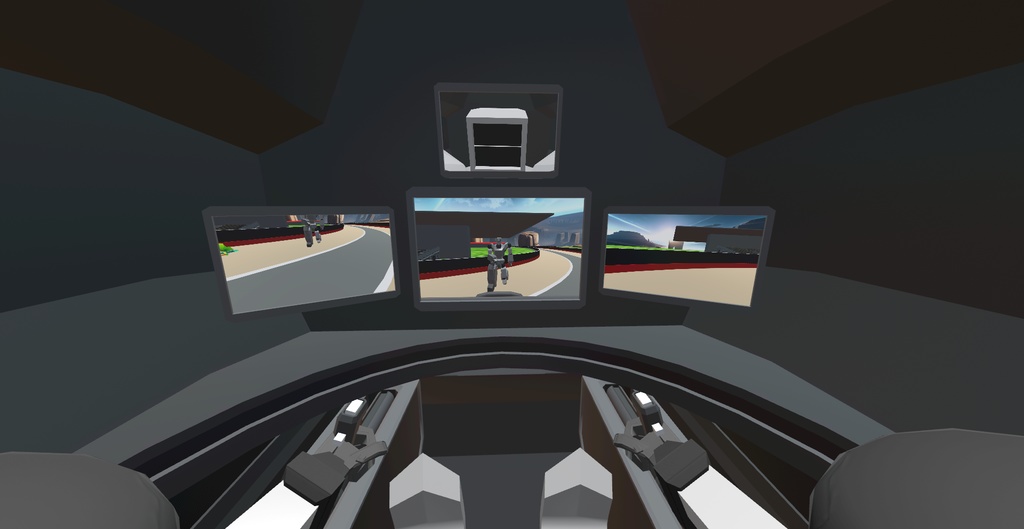 cluster用の乗り物~試作六号機「小型機」~【free】【unitypackage】