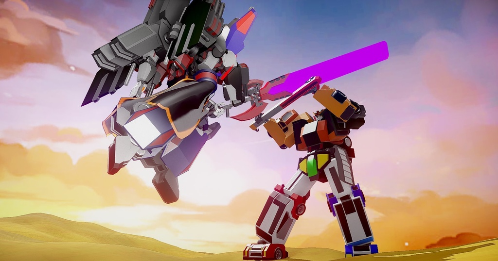 【VRChat対応】【cluster対応】三龍一神~ゴッド・ドラグーン~【VRM】【unitypackage】