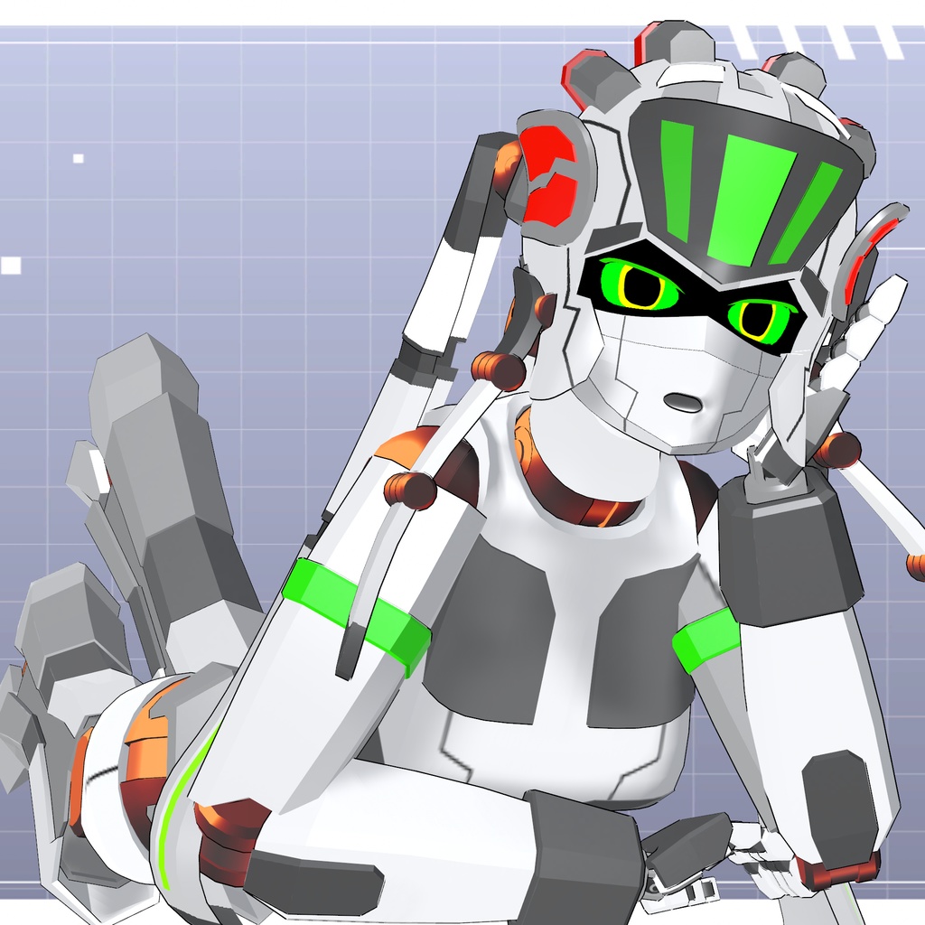 汎用戦機~【金華(Kinka)】【銀狼(Ginrou)】【銅章(Dousyou)】~【cluster対応】【VRC対応】