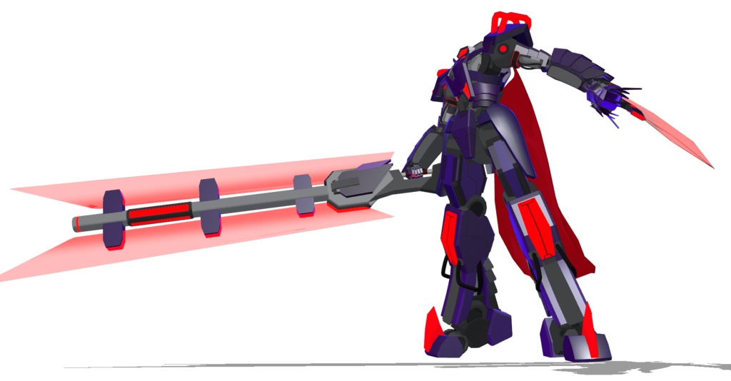 【VRChat対応】【cluster対応】鋼鉄のデュラハン「Calamity-Nova」&可変式馬兵「Giga-horse」【VRM】【unitypackage】【FBX】