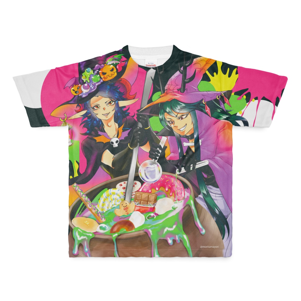 サタンとトメンカイ(仮)2020年ハロウィン フルグラフィックTシャツ