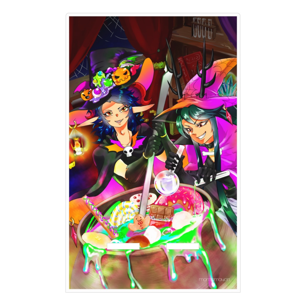 サタンとトメンカイ(仮)ハロウィン2020 アクリルスマフォスタンド