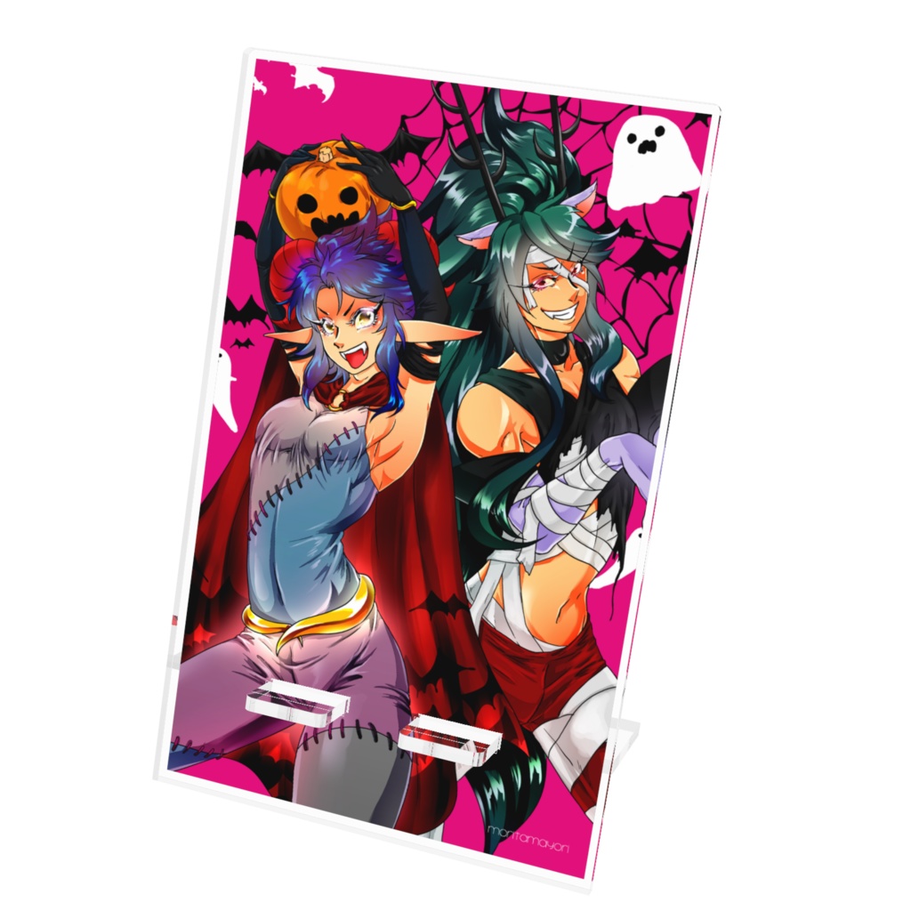 サタンとトメンカイ(仮)ハロウィン2018 アクリルスマフォスタンド