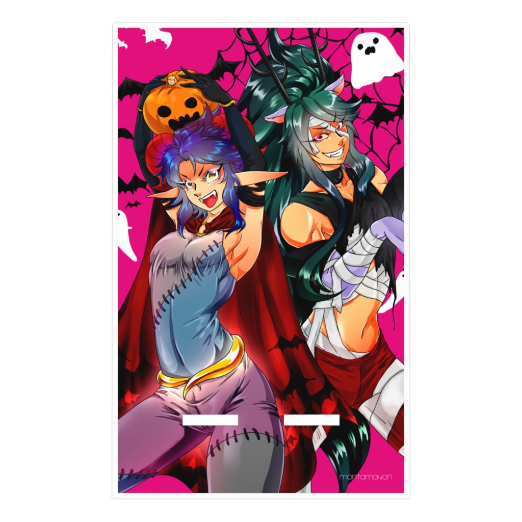 サタンとトメンカイ(仮)ハロウィン2018 アクリルスマフォスタンド