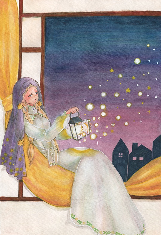 キャンバスアート~星~