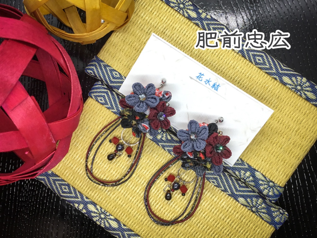 《花水結~カスイケツ~》刀剣モチーフアクセ