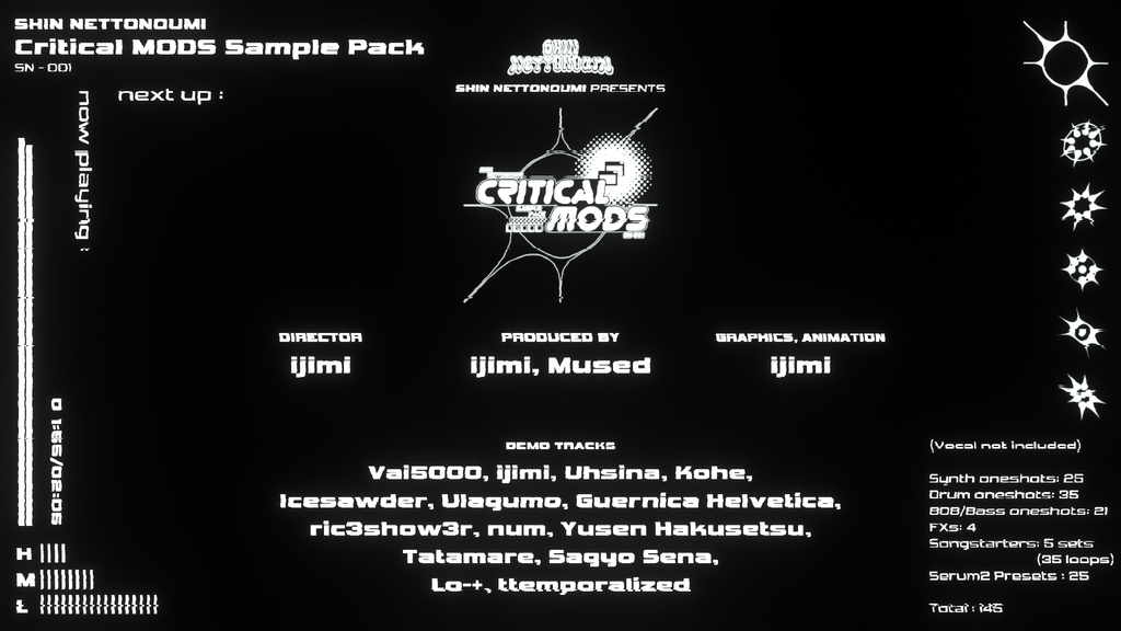 Critical MODS - Hyperpop/Digicore Sample Pack