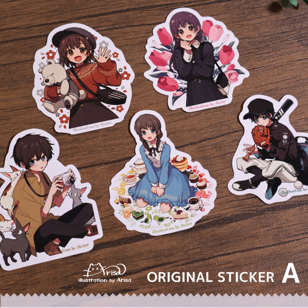 ステッカーセット A
