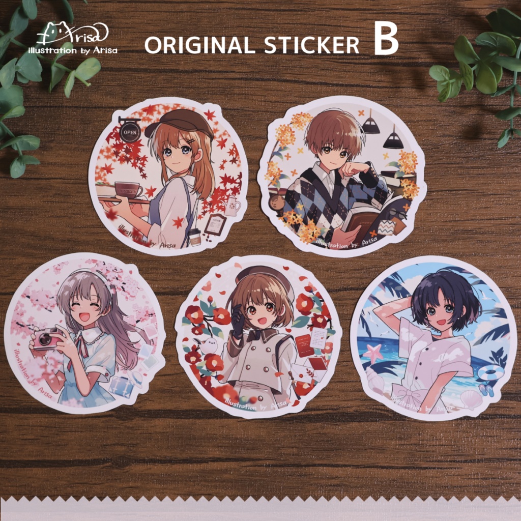ステッカーセット B