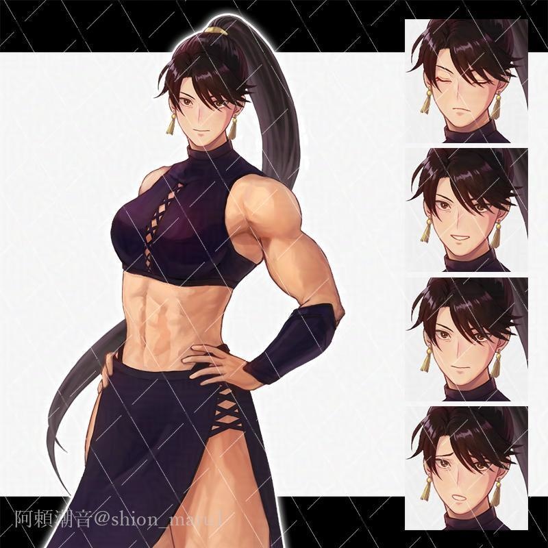 全身立ち絵04【生成AI不使用】