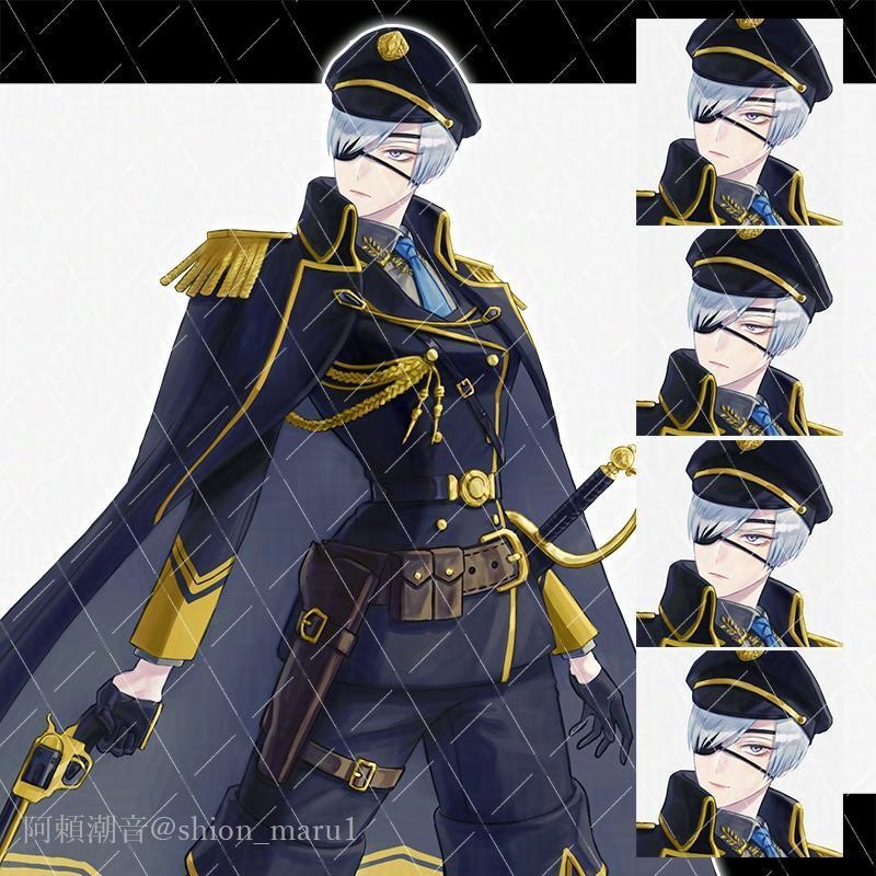 全身立ち絵08【生成AI不使用】