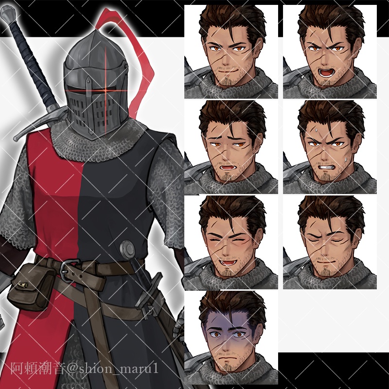 全身立ち絵17【生成AI不使用】