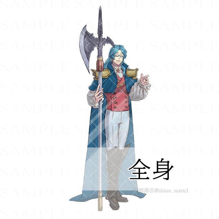 全身立ち絵18【生成AI不使用】