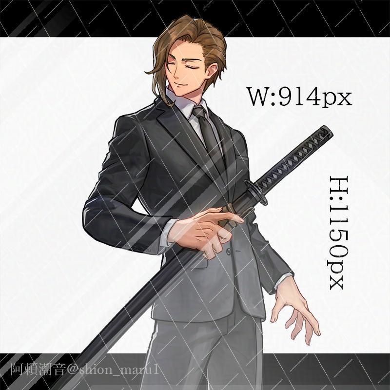 上半身立ち絵03【生成AI不使用】