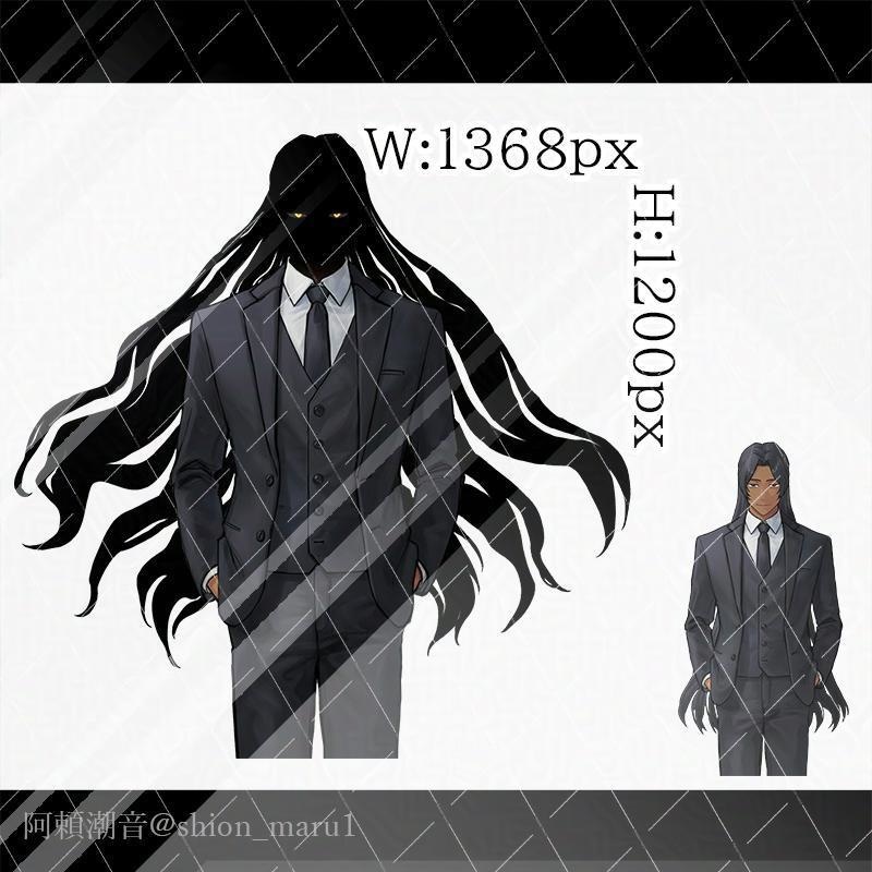 上半身立ち絵07【生成AI不使用】