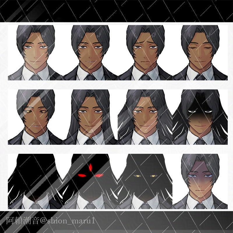 上半身立ち絵07【生成AI不使用】