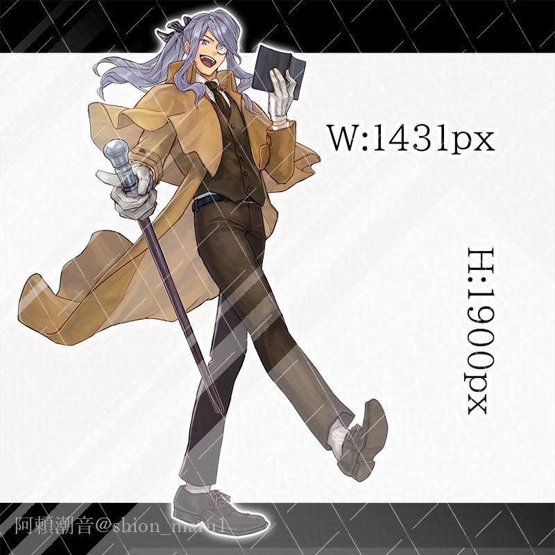 全身立ち絵19【生成AI不使用】