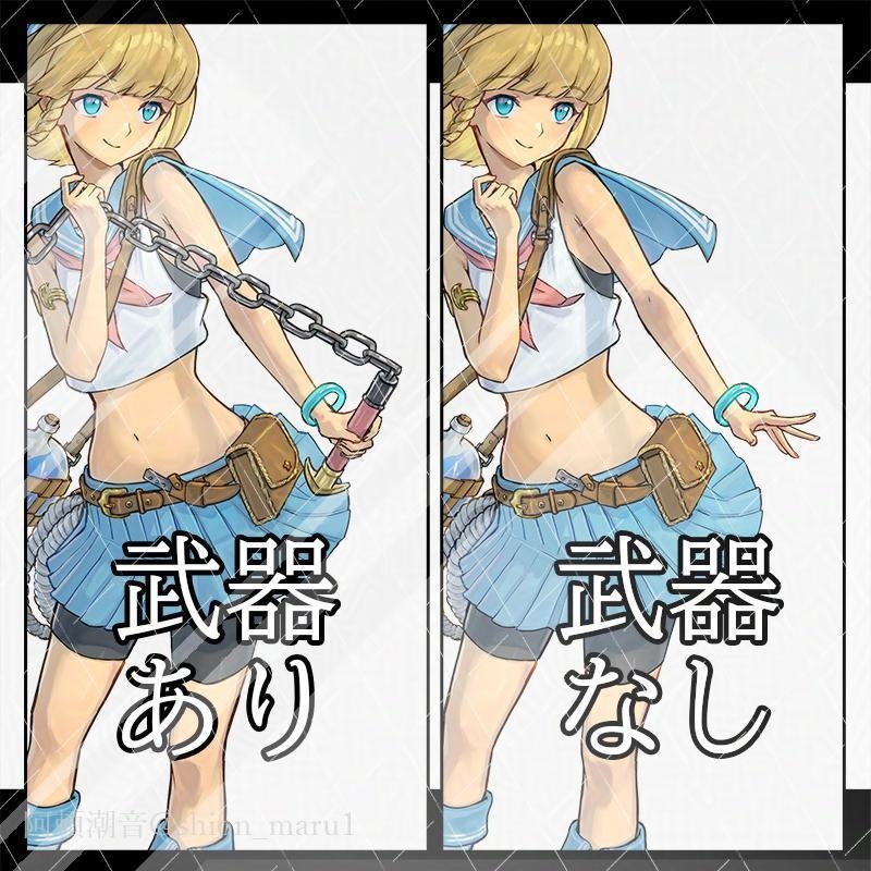 全身立ち絵20【生成AI不使用】