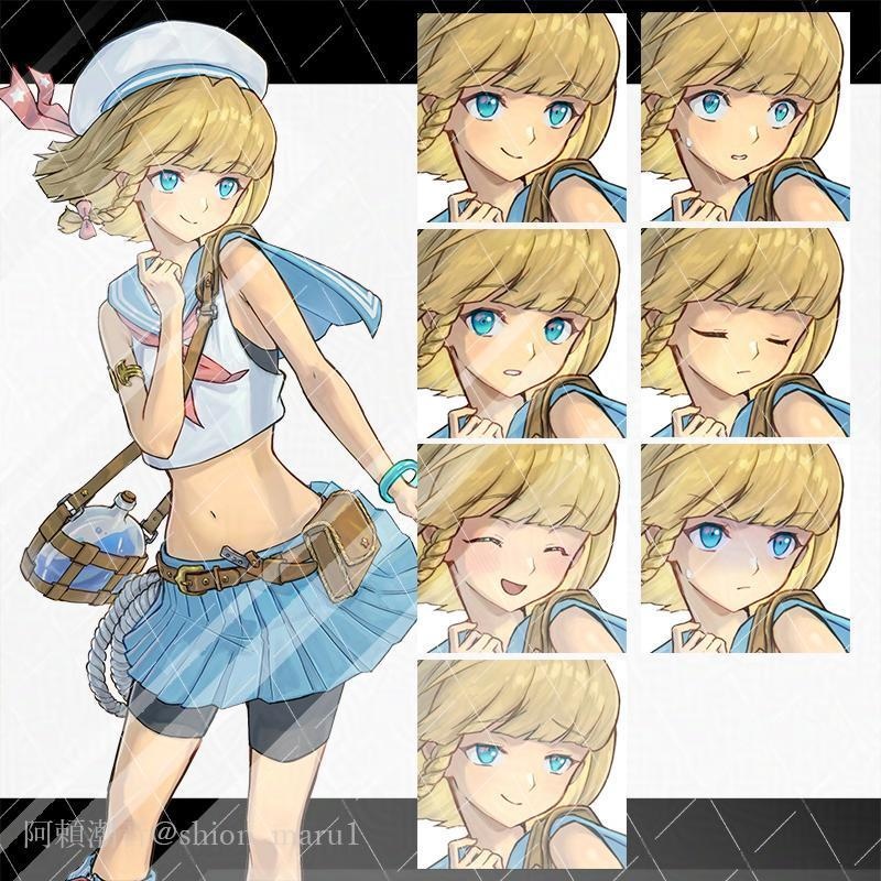 全身立ち絵20【生成AI不使用】