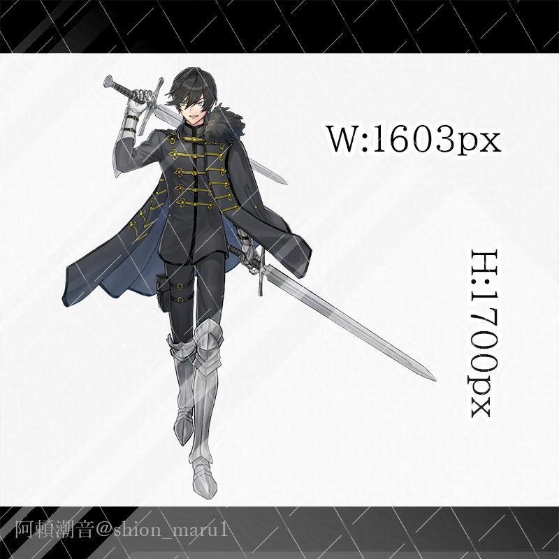 全身立ち絵21【生成AI不使用】