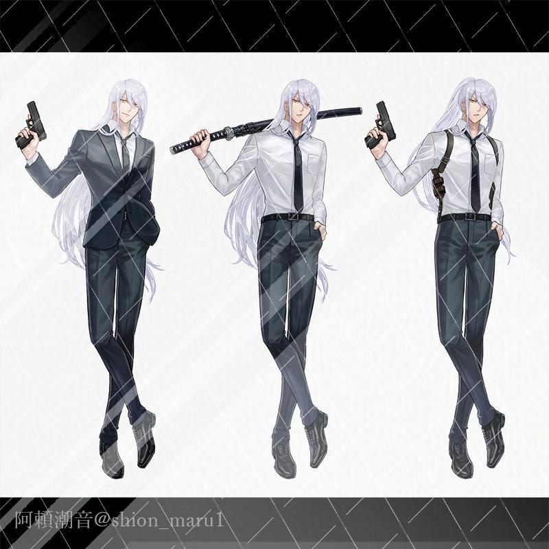 全身立ち絵22【生成AI不使用】