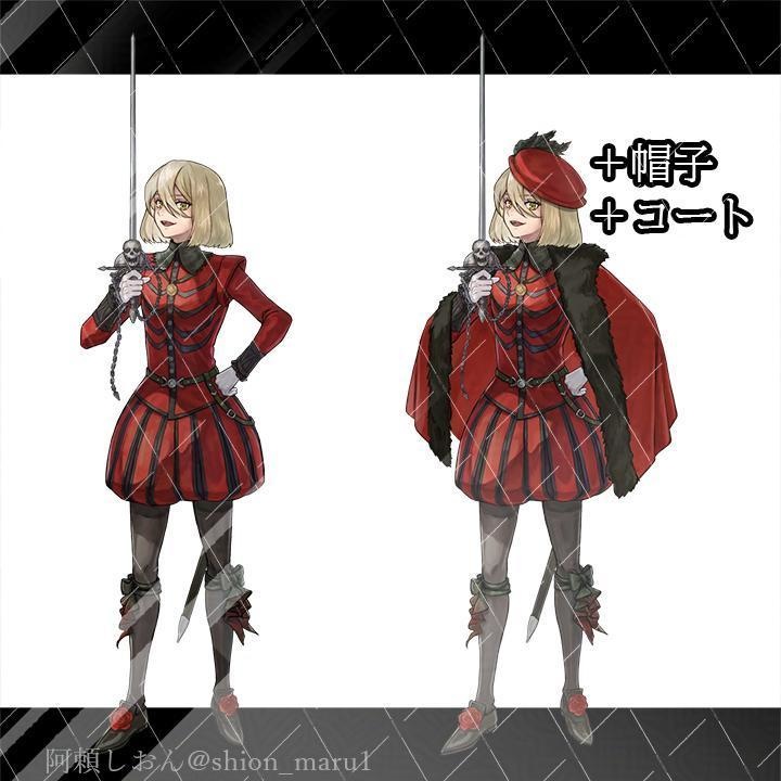 全身立ち絵28【生成AI不使用】