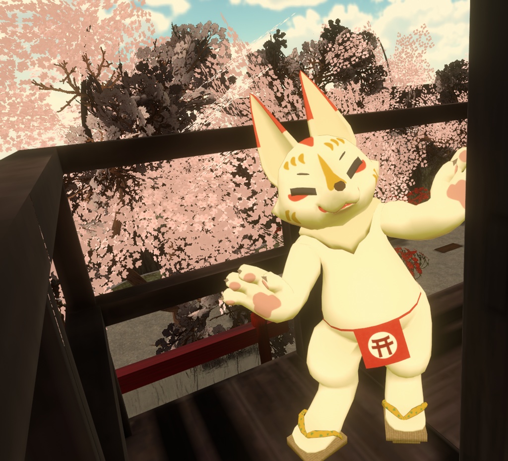 〔VRChat想定〕オリジナル3Dモデル「ピコ丸」