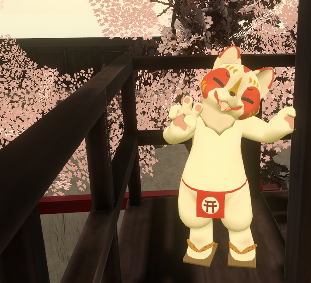 〔VRChat想定〕オリジナル3Dモデル「ポコ丸」