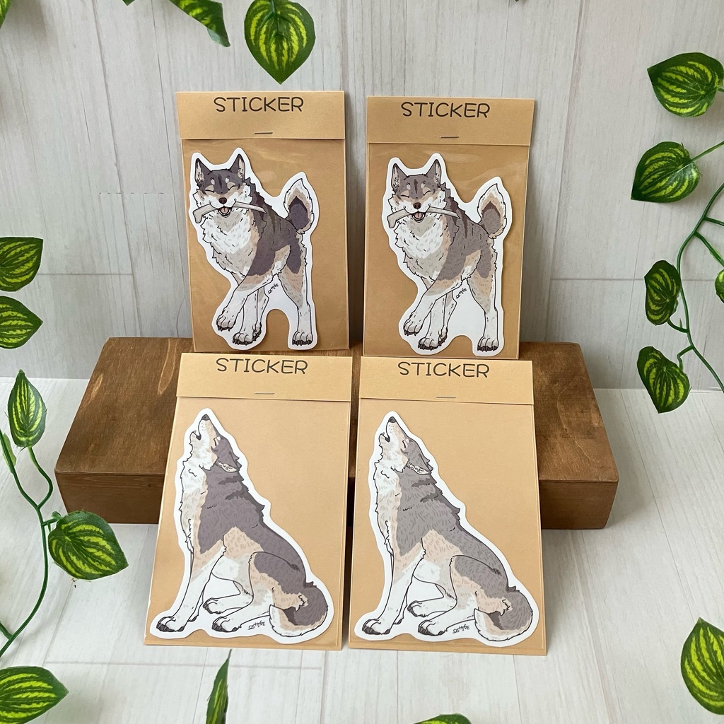 オオカミステッカーvol.2