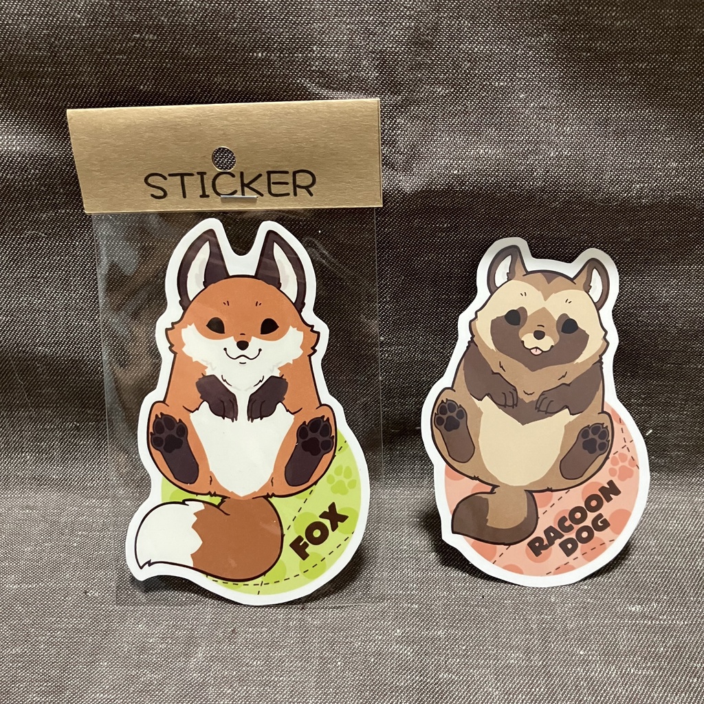 アニマルステッカー