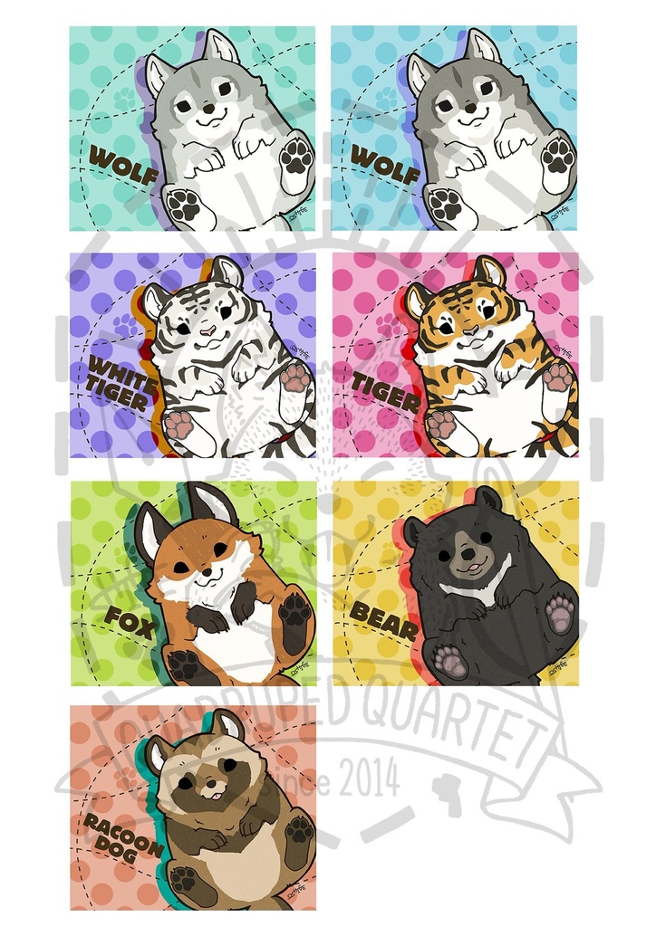 アニマルメガネ拭き