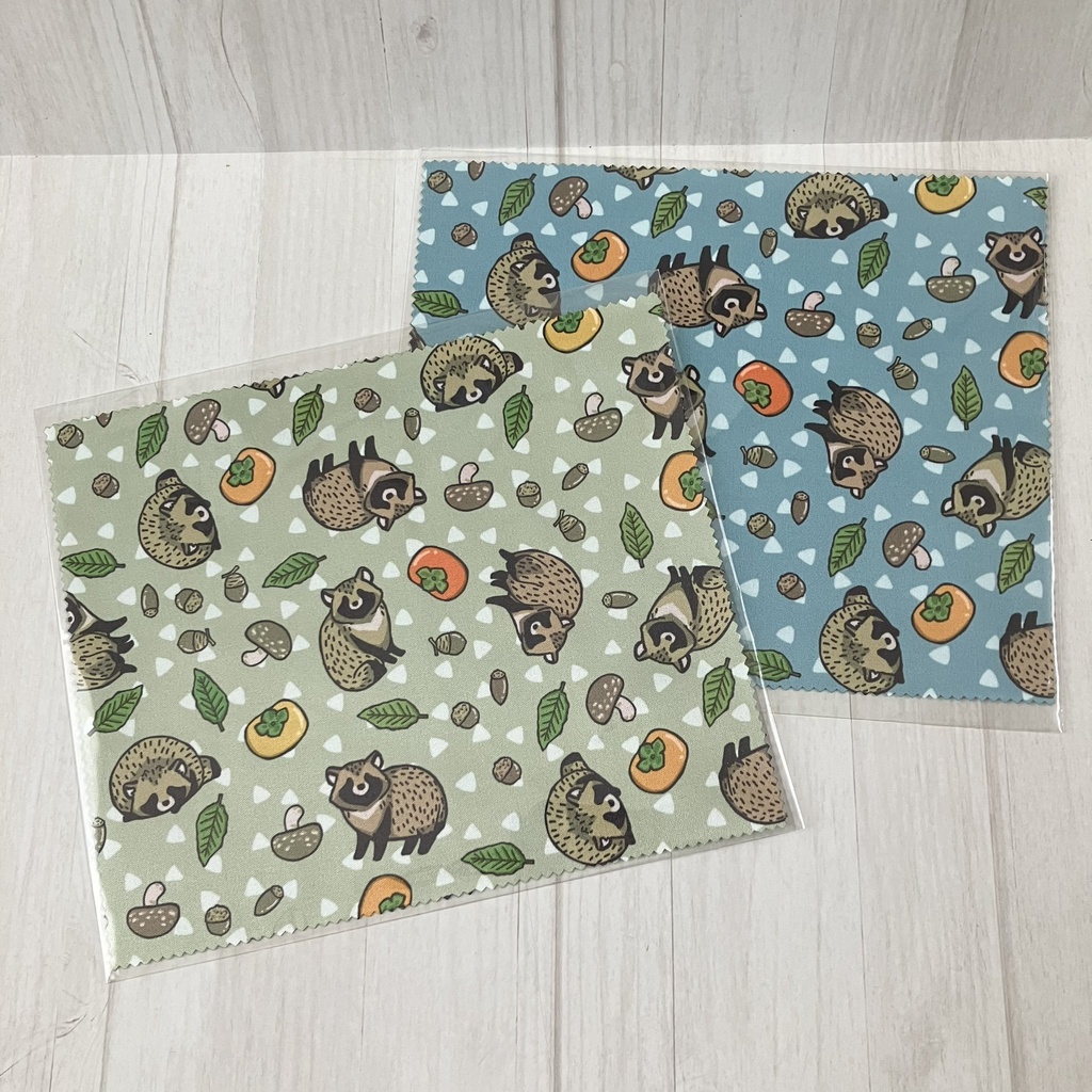 タヌキのメガネ拭き